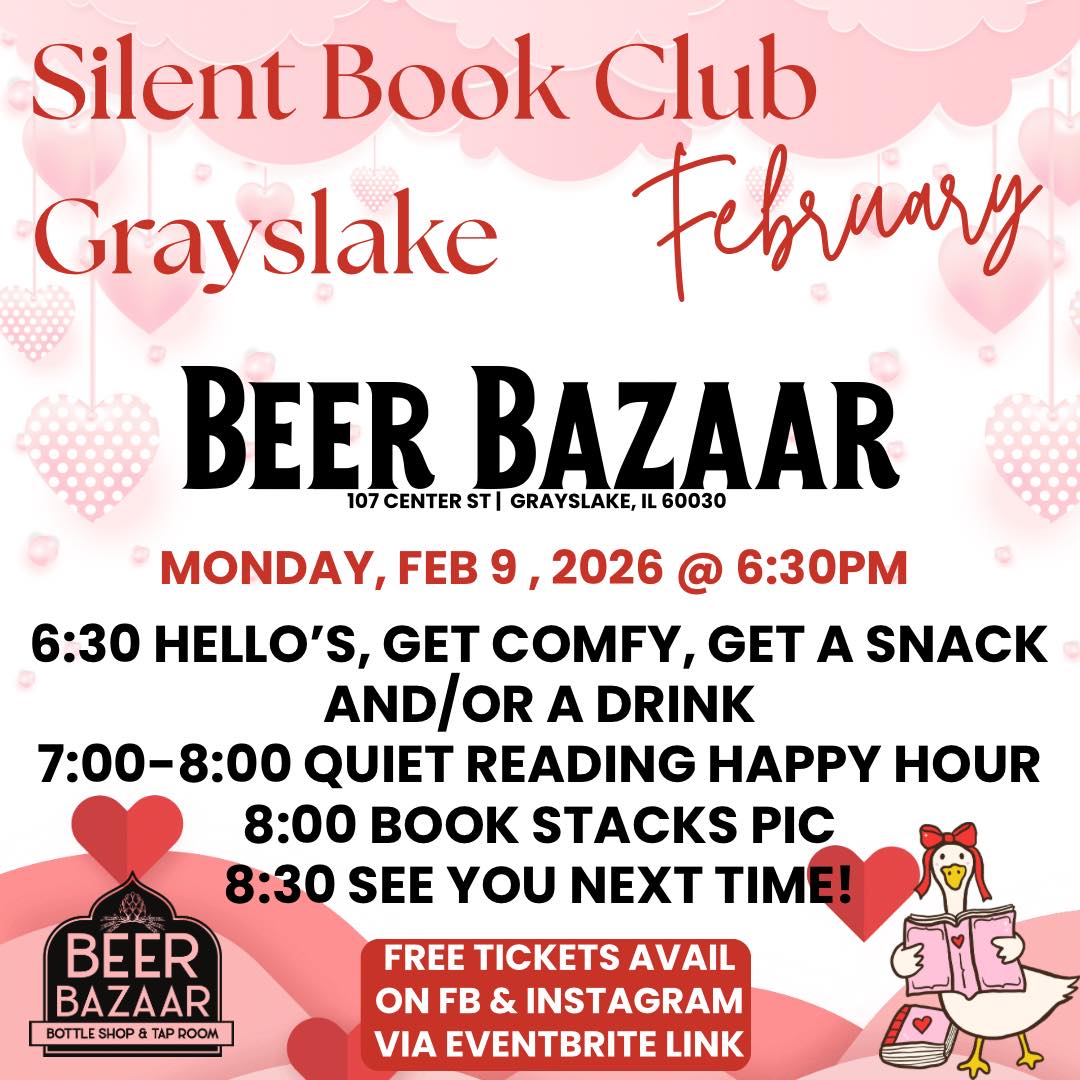 Silent Book Club (Grayslake) at Beer Bazaar